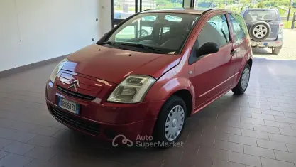 Usata Citroën C2 60 CV (44 kW) 2004 Rosso Utilitaria