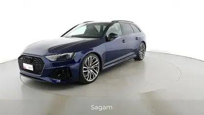 Usata Audi RS4 Ambiente 450 CV (330 kW) 2023 Blu navarra met Station wagon