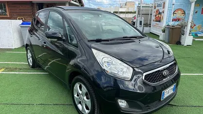 Usata Kia Venga Active 128 CV (94 kW) 2014 Nero Utilitaria