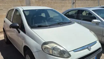 Usata Fiat Punto Evo Emotion 70 CV (51 kW) 2011 Bianco Utilitaria