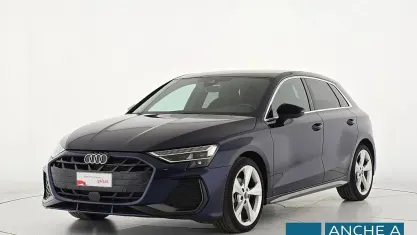 Usata Audi A3 S-Line 150 CV (110 kW) 2025 Blu navarra metallizzato Berlina