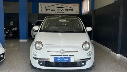 Usata Fiat 500 Lounge 75 CV (55 kW) 2009 Bianco Cabrio
