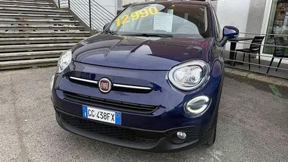 Usata Fiat 500X Connect 120 CV (88 kW) 2021 Blu SUV