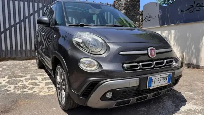 Usata Fiat 500L Cross 95 CV (69 kW) 2018 Grigio Monovolume