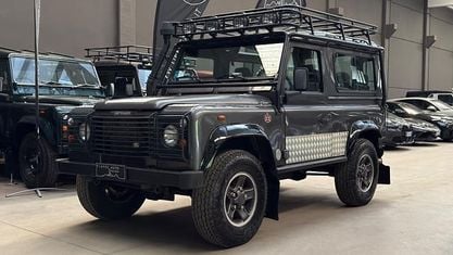 Usata Land Rover Defender S 122 CV (89 kW) 2001 Grigio scuro metallizzato Utilitaria