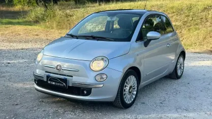 Usata Fiat 500 Lounge 69 CV (50 kW) 2009 Grigio Cabrio