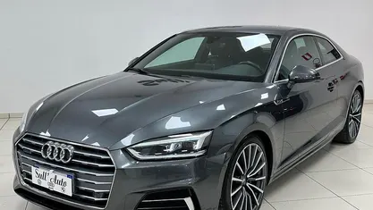 Usata Audi A5 S-Line 190 CV (139 kW) 2019 Grigio Coupé