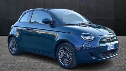 Occasion Fiat 500e Icon 42 kW (58 ch) 2022 Bleue Cabriolet
