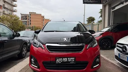 Rosso Usata 2019 Peugeot 108 Allure Tre volumi | 9990 € (Buon prezzo)