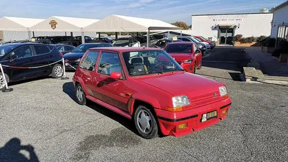 Usata Renault R5 GT 121 CV (88 kW) 1988 Rosso Utilitaria