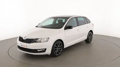 Occasion Skoda Rapid Ambition 110 ch (80 kW) 2017 Blanc Citadine