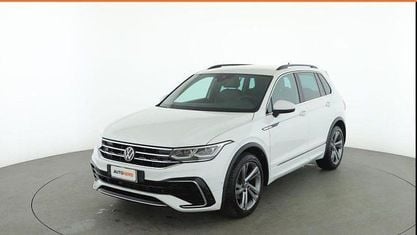 Begagnad VW Tiguan R-line 150 HK (110 kW) 2022 Vit SUV