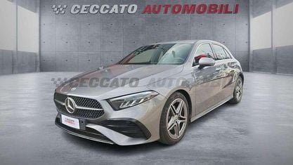 Usata Mercedes A180 AMG Line Premium 116 CV (85 kW) 2024 Grigio Berlina