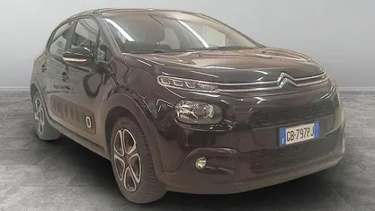 Nero Usata 2020 Citroën C3 PureTech Due volumi | 10.500 € (Buon prezzo)