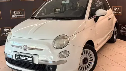 Usata Fiat 500 Lounge 69 CV (50 kW) 2009 Bianco Cabrio
