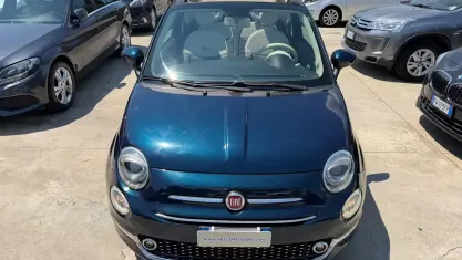 Usata Fiat 500C Lounge 69 CV (50 kW) 2019 Blu Cabrio