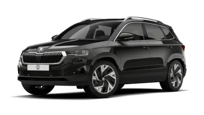 Käytetty Skoda Karoq Executive 150 HP (110 kW) 2025 Musta Katumaasturi