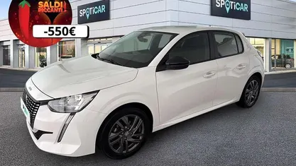 Bianco Usata 2022 Peugeot 208 Active Utilitaria | 12.900 € (Buon prezzo)