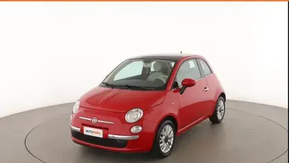 Usata Fiat 500 Lounge 95 CV (69 kW) 2015 Rosso Utilitaria