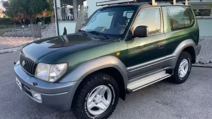 Usata Toyota Land Cruiser 125 CV (91 kW) 2000 Verde SUV