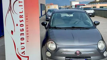 Usata Fiat 500 95 CV (69 kW) 2012 Grigio scuro metallizzato Utilitaria