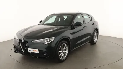 Usata Alfa Romeo Stelvio Executive 190 CV (139 kW) 2021 Verde SUV