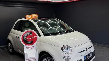 Usata Fiat 500 Lounge 69 CV (50 kW) 2015 Bianco Berlina