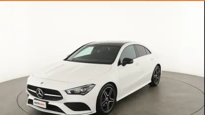 Gebraucht Mercedes CLA180 AMG line 136 PS (100 kW) 2019 Weiß Limousine