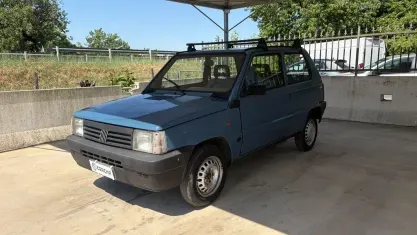 Usata Fiat Panda 34 CV (25 kW) 1990 Blu Utilitaria