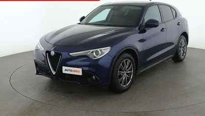 Usata Alfa Romeo Stelvio Super 180 CV (132 kW) 2018 Blu SUV