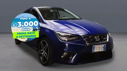 Usata Seat Ibiza FR 90 CV (66 kW) 2019 Blu Utilitaria