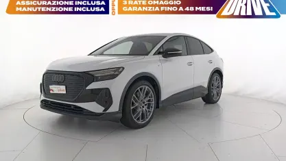 Usata Audi Q4 Sportback e-tron S-Line 250 kW (340 CV) 2024 Bianco ghiacciaio metallizzato SUV