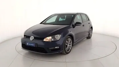 Usata VW Golf VII Highline 125 CV (91 kW) 2017 Blu metallizzato
