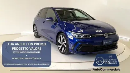 Usata VW Golf VIII R-line 150 CV (110 kW) 2024 Blu