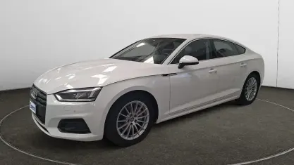 Usata Audi A5 Ambiente 190 CV (139 kW) 2019 Bianco Coupé