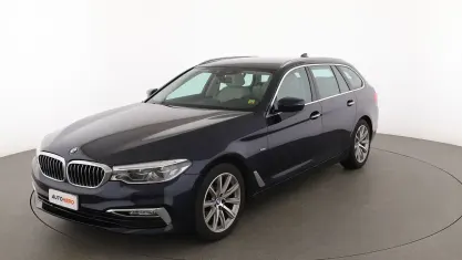 Brugt BMW 520 Luxury Line 190 HK (139 kW) 2019 Blå Stationcar