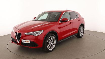 Usata Alfa Romeo Stelvio 280 CV (205 kW) 2017 Rosso SUV