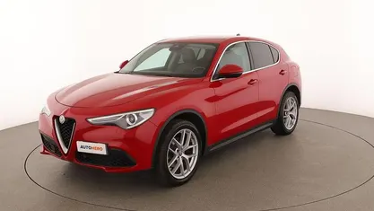 Usata Alfa Romeo Stelvio 280 CV (205 kW) 2017 Rosso SUV