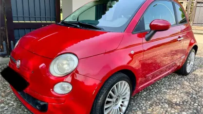 Usata Fiat 500 Lounge 69 CV (50 kW) 2008 Rosso Berlina