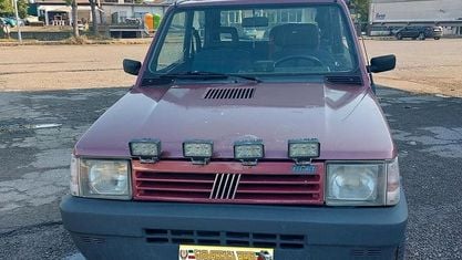 Usata Fiat Panda 4x4 S 50 CV (36 kW) 1993 Rosso Utilitaria