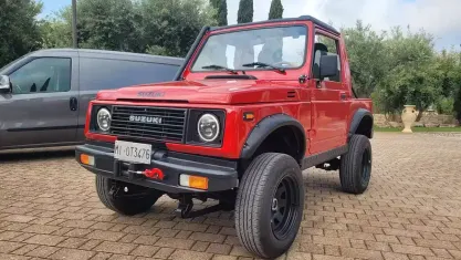Usata Suzuki Samurai 64 CV (47 kW) 1991 Rosso SUV
