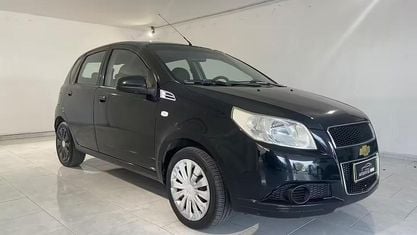 Usata Chevrolet Aveo LS 82 CV (60 kW) 2011 Nero Berlina