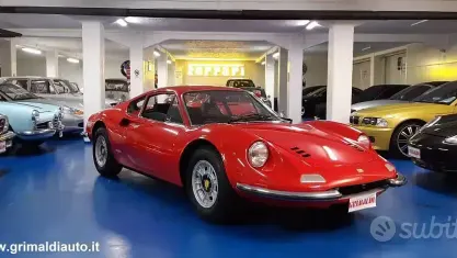 Usata Ferrari Dino 246 194 CV (142 kW) 1970 Rosso Coupé