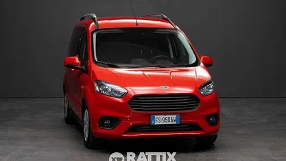Usata Ford Tourneo 100 CV (73 kW) 2018 Rosso Furgone