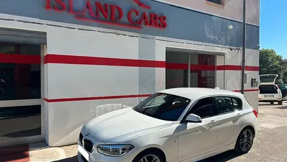 Usata BMW 116 M Sport 136 CV (100 kW) 2018 Bianco Utilitaria