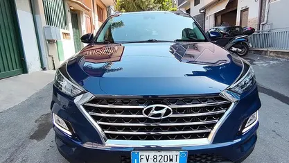Usata Hyundai Tucson 136 CV (100 kW) 2019 Blu SUV