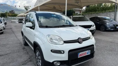 Usata Fiat Panda 4x4 S 75 CV (55 kW) 2013 Bianco Utilitaria