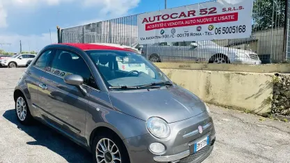 Usata Fiat 500C 69 CV (50 kW) 2012 Grigio Cabrio