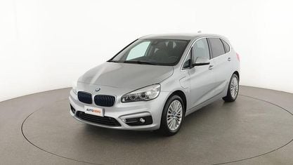 Usata BMW 225 Active Tourer Luxury Line 224 CV (164 kW) 2017 Argento Monovolume