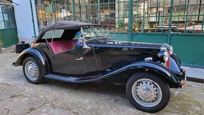 Usata MG TD 55 CV (40 kW) 1950 Nero Cabrio